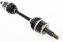 Axle Assembly  left hand Land Rover Discovery 4 GKN brand LR072069